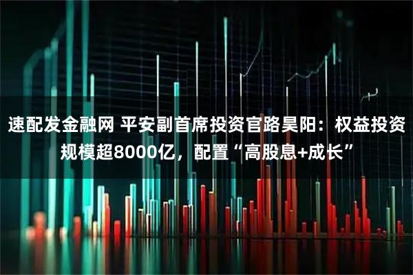 速配发金融网 平安副首席投资官路昊阳：权益投资规模超8000亿，配置“高股息+成长”